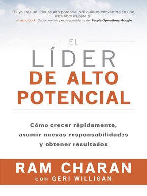 cover image of El líder de alto potencial